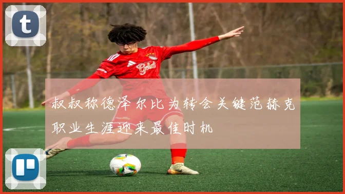 叔叔称德泽尔比为转会关键范赫克职业生涯迎来最佳时机